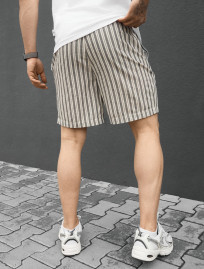 Spodenki Staff dt line gray & milk