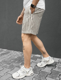 Spodenki Staff dt line gray & milk
