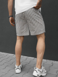 Spodenki Staff dt line dark gray & white