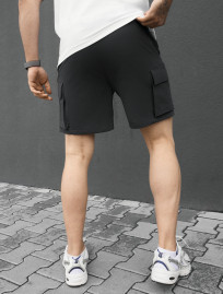 Spodenki Staff cargo tep dark gray