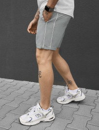 Spodenki plażowe Staff hor light gray reflective