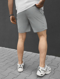 Spodenki plażowe Staff hor light gray reflective