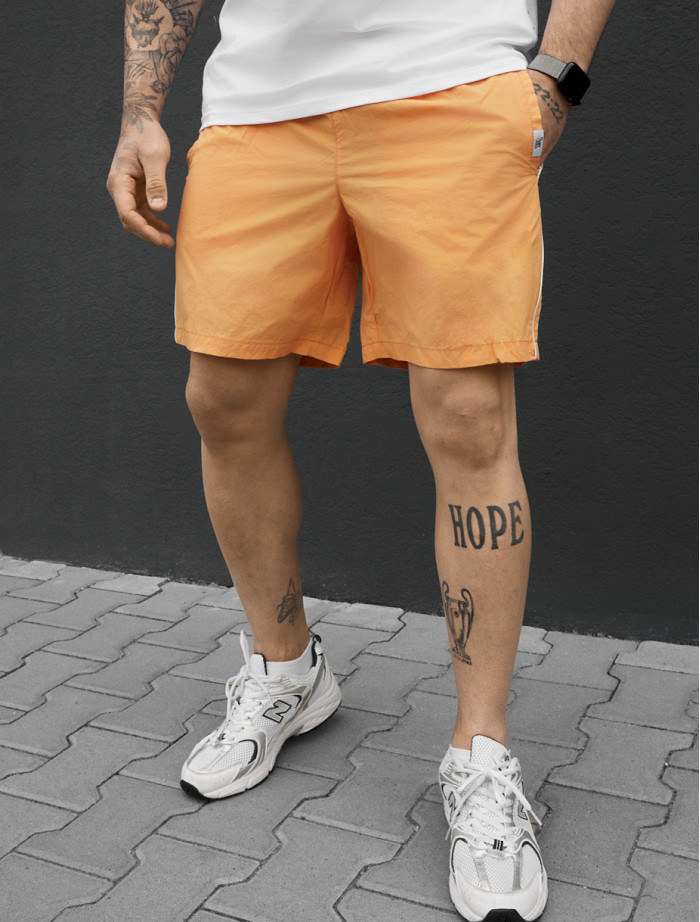 Spodenki plażowe Staff hor orange reflective