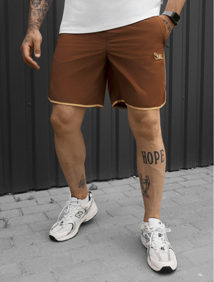 Spodenki plażowe Staff el brown logo