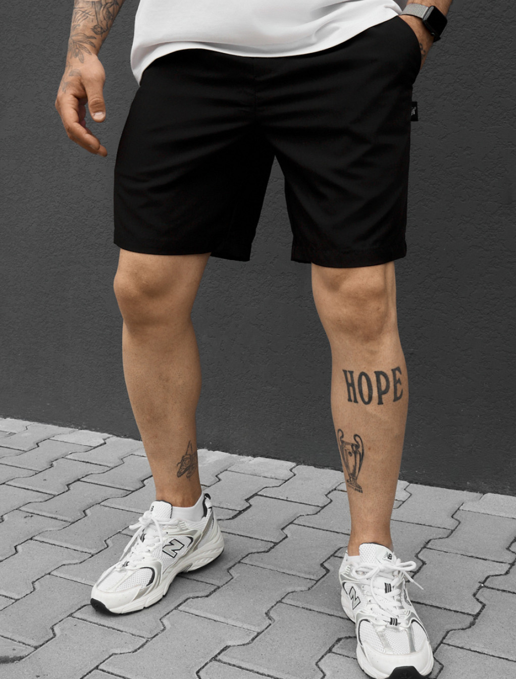 Spodenki Staff ca black
