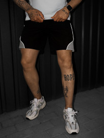 Spodenki plażowe Staff ste black & gray reflective