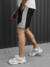 Spodenki plażowe Staff ste black & gray reflective