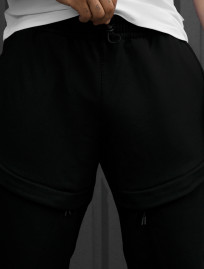 Spodnie ocieplane Staff cu black fleece