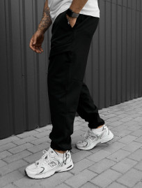 Spodnie ocieplane Staff cu black fleece
