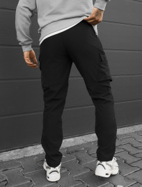 Spodnie ocieplane Staff st cargo black fleece