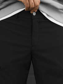 Spodnie ocieplane Staff st cargo black fleece