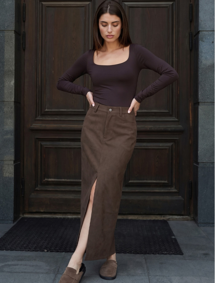 Spódnica Staff jos brown