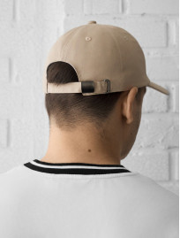 Czapka Staff beige logo
