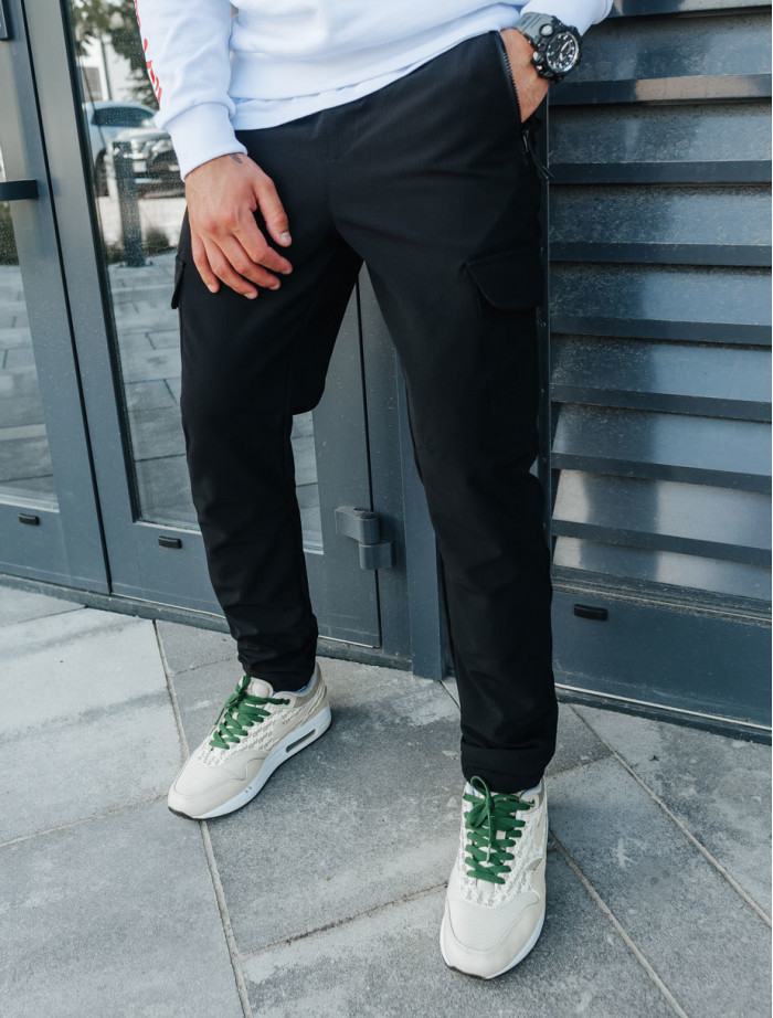 Spodnie Staff ta cargo black