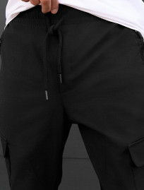 Spodnie Staff cargo tam black
