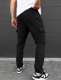 Spodnie Staff cargo tam black