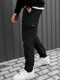 Spodnie Staff cargo tam black