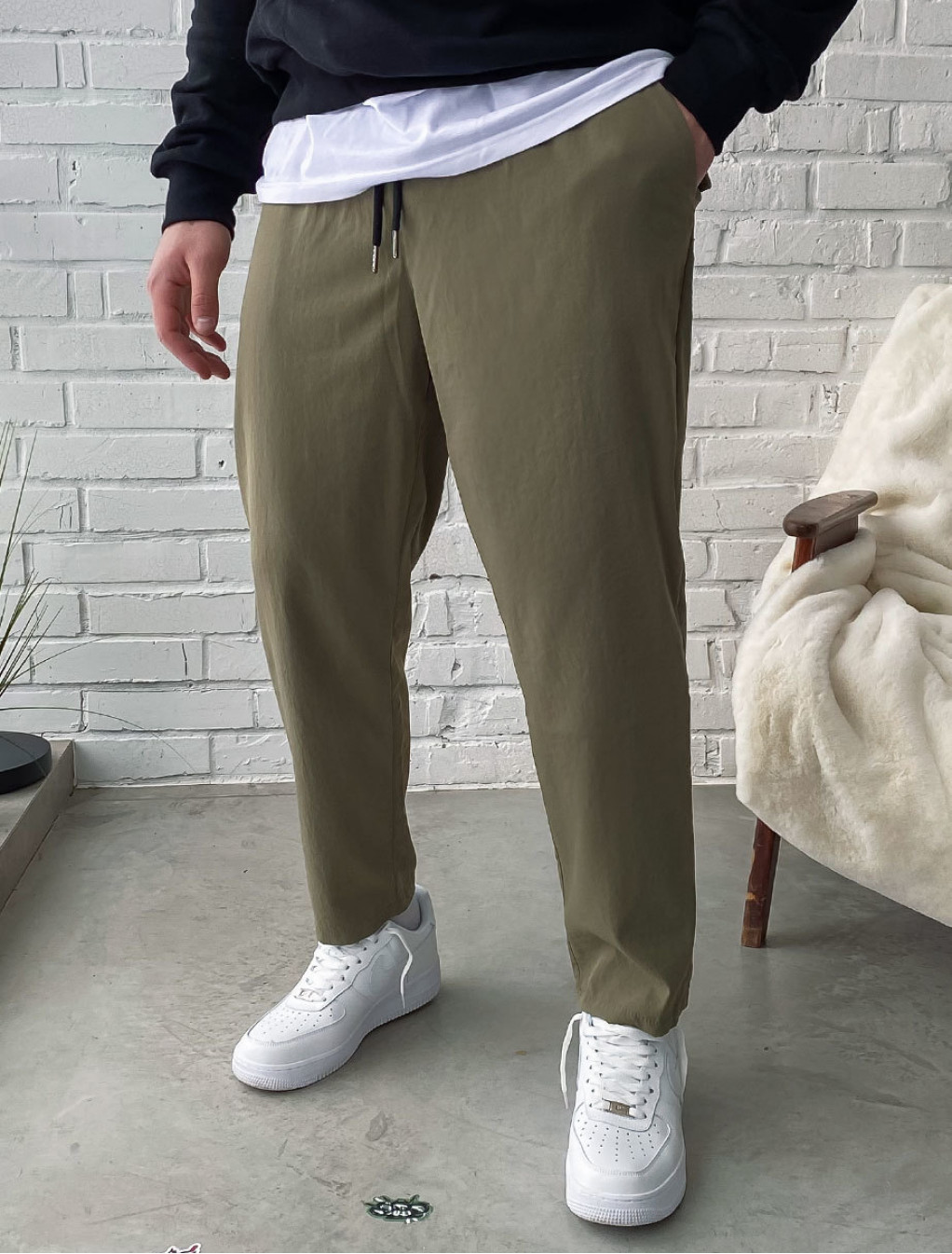 Spodnie Staff gr khaki