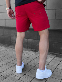 Szorty plażowe Staff ha red