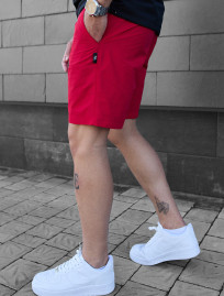 Szorty plażowe Staff ha red