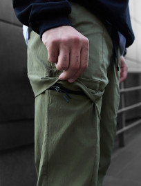 Spodnie Staff cargo pel khaki