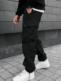Spodnie Staff cargo tu black