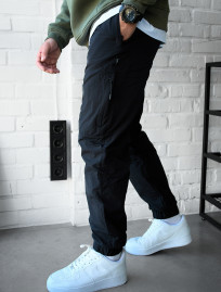 Ocieplane joggery Staff te black fleece