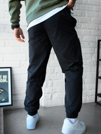 Ocieplane joggery Staff te black fleece