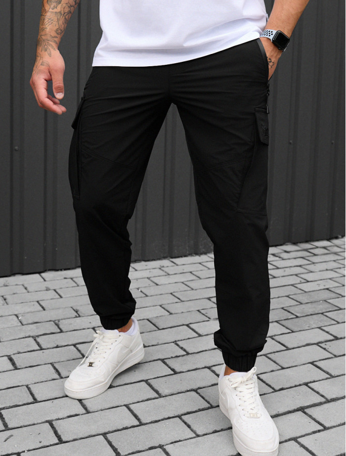 Spodnie Staff cargo pa black