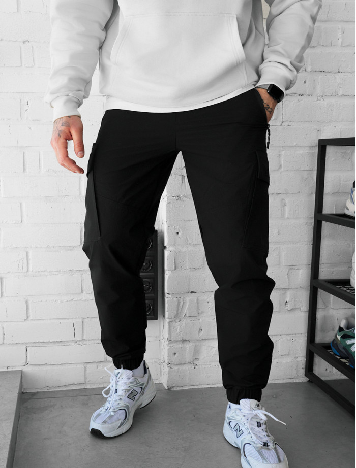 Spodnie Staff cargo pa black