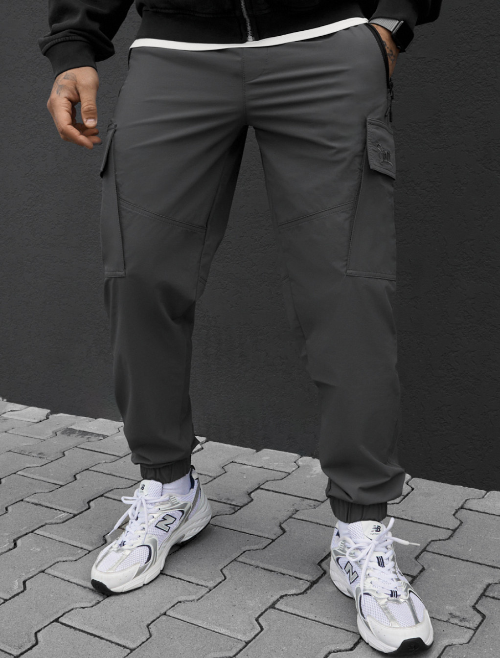 Spodnie Staff cargo pa gray