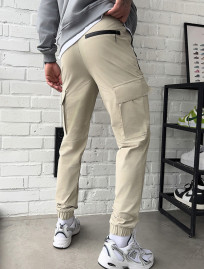 Spodnie Staff cargo pa light beige