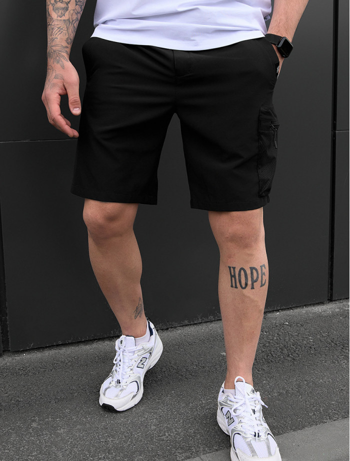 Spodenki Staff cargo sit black