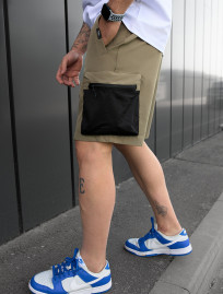 Spodenki Staff cargo sit khaki