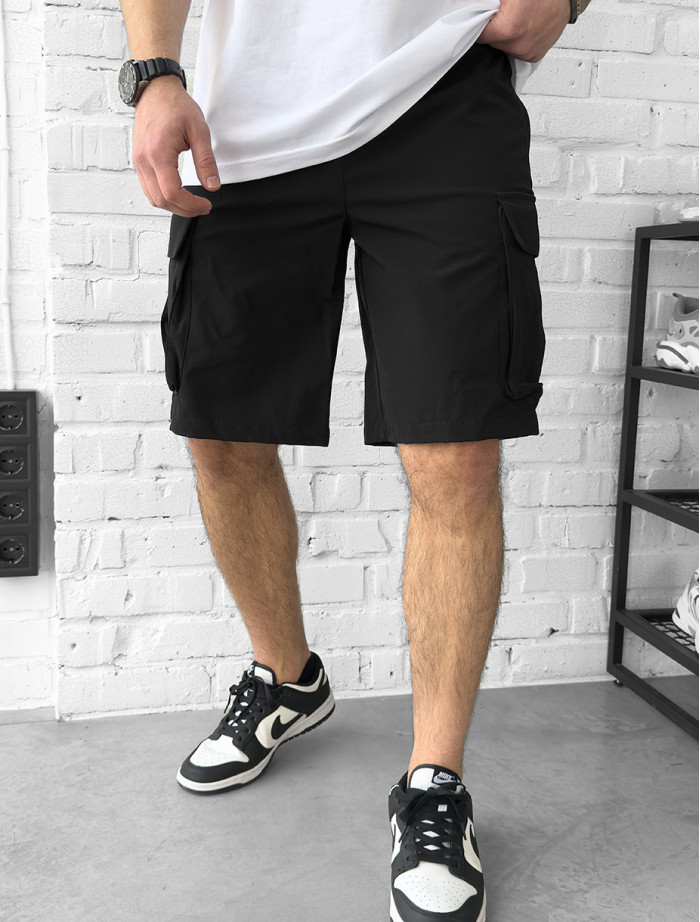 Spodenki Staff cargo soe black