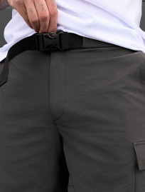 Spodenki Staff cargo nek dark gray
