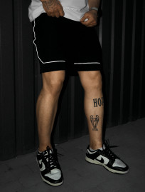 Spodenki Staff par black reflective