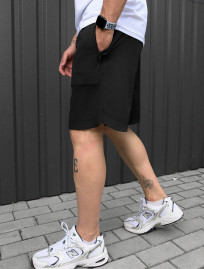 Spodenki Staff cargo vin black