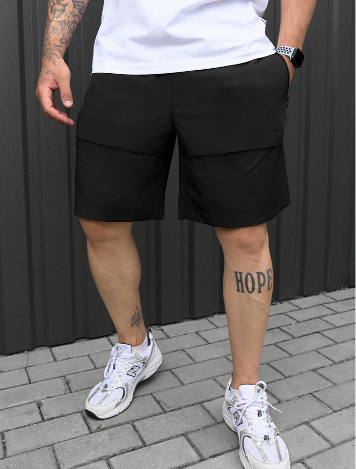 Spodenki Staff cargo vin black