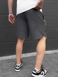Spodenki Staff cargo vin gray