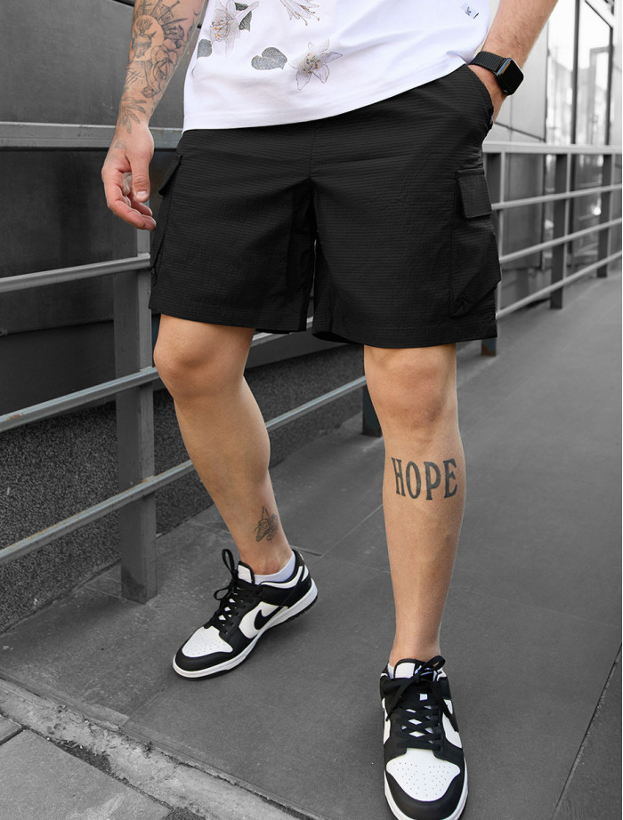 Spodenki Staff cargo sen black