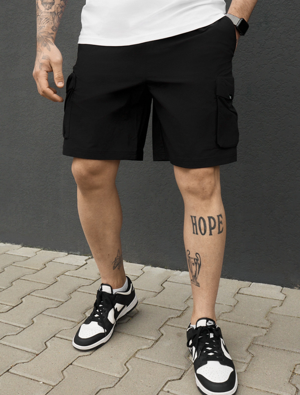 Spodenki Staff cargo sav black