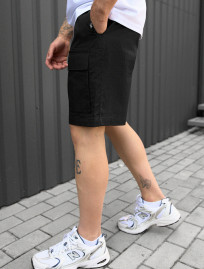 Spodenki Staff cargo bit black