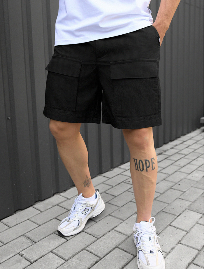 Spodenki Staff cargo bit black