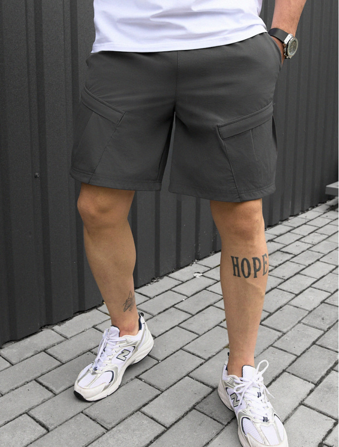 Spodenki Staff cargo em dark gray