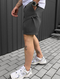 Spodenki Staff cargo em dark gray