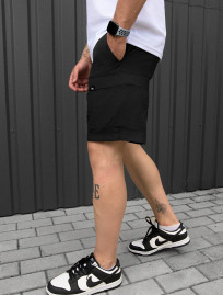 Spodenki Staff cargo fot black