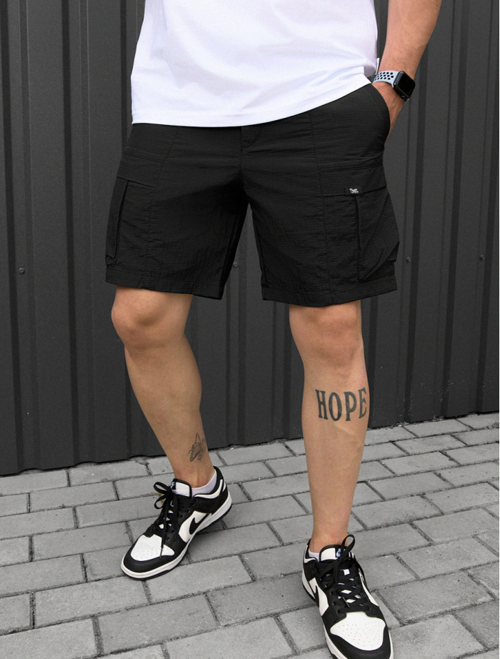 Spodenki Staff cargo fot black