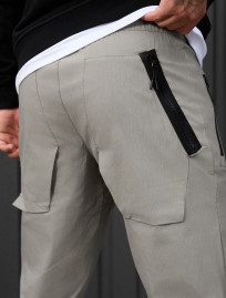 Spodnie chinos Staff sp gray olive