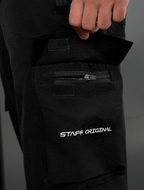 Spodnie Staff cargo al black
